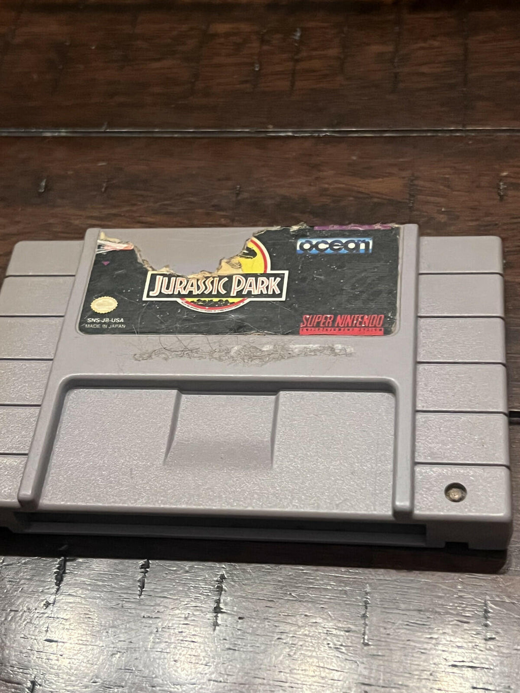 Jurassic Park (Super Nintendo SNES, 1993) CART ONLY