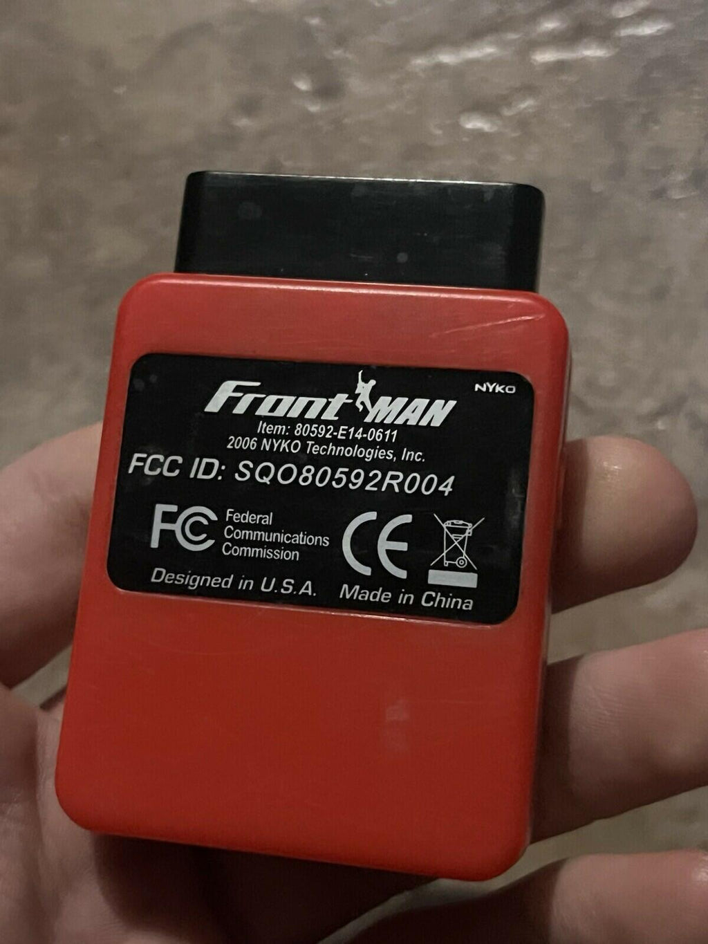 Guitar Hero Sony Play Station 2 PS2 80592-E14-0611 Front Man NYKO Dongle