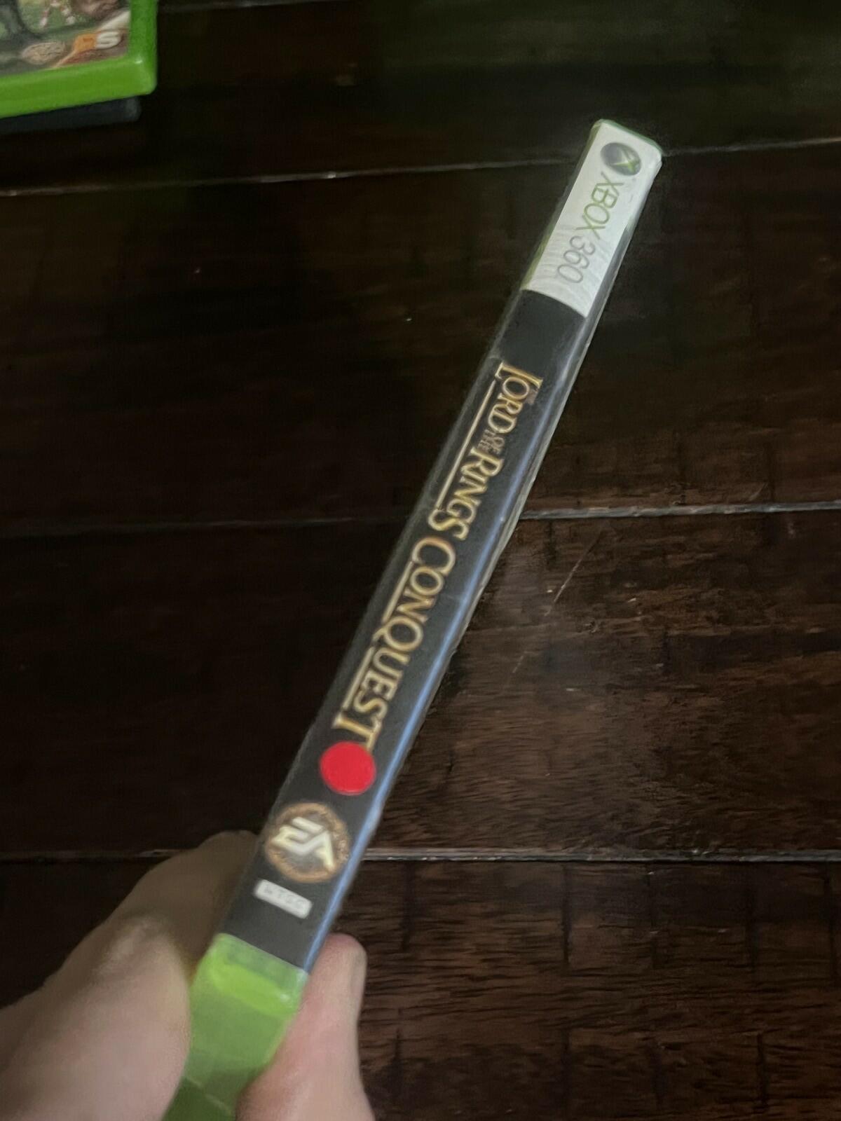 Lord of the Rings Conquest (Microsoft Xbox 360, 2009) NO MANUAL