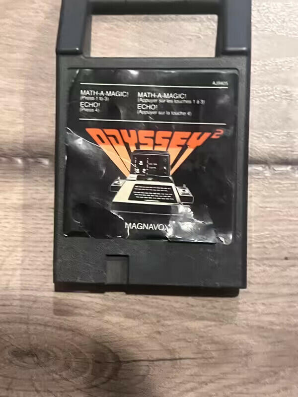 Math-A-Magic / Echo (Magnavox Odyssey 2, 1978) CART ONLY
