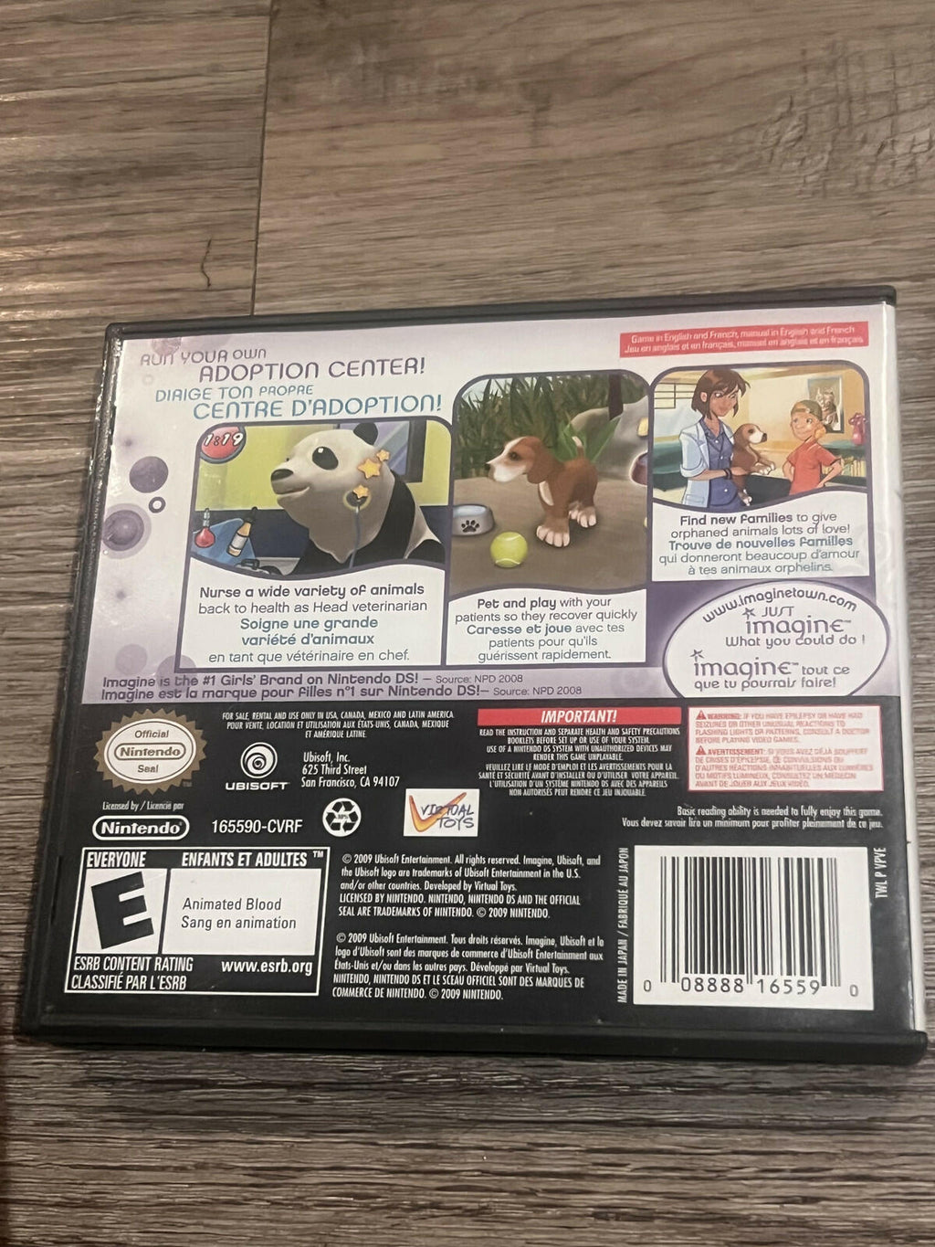 Imagine Animal Doctor Care Center (Nintendo DS, 2010) CIB COMPLETE