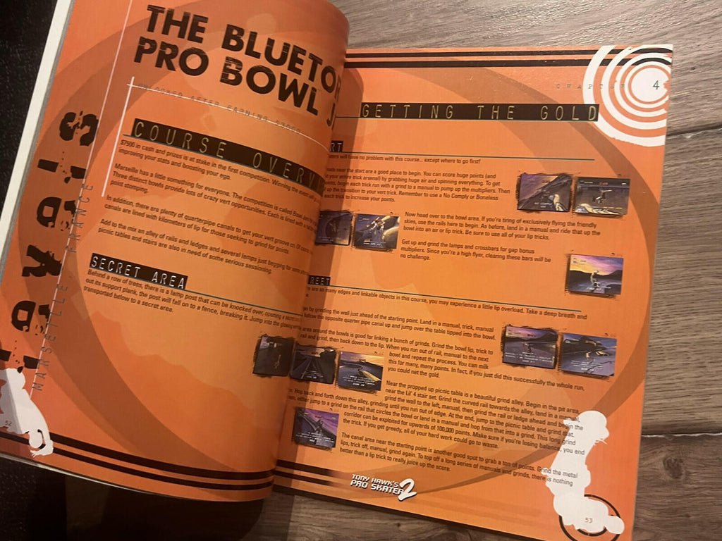 Tony Hawk's Pro Skater 2: Brady Games Official Strategy Guide PS1 PC