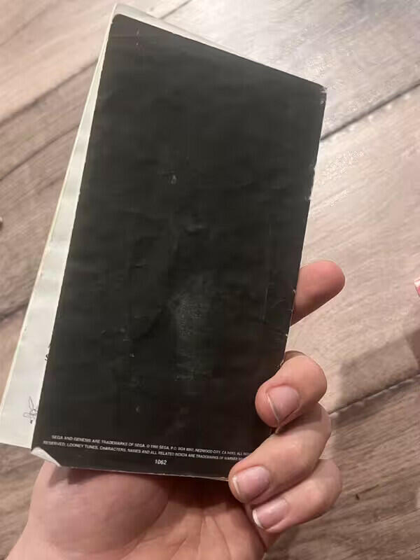 Desert Demolition (Sega Genesis 1994) WITH MANUAL NO REGISTRATION CARD