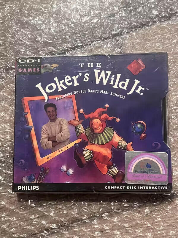 The Joker's Wild! Jr. (Philps CD-i CDI, 1994) BRAND NEW SEALED WITH SLIP COVER