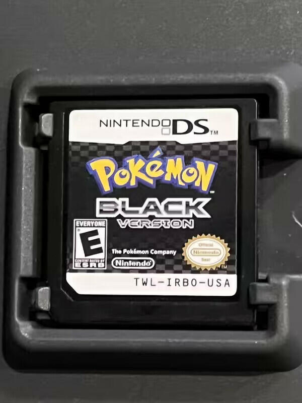 Pokemon Black (Nintendo DS, 2011) CIB WITH INSERTS