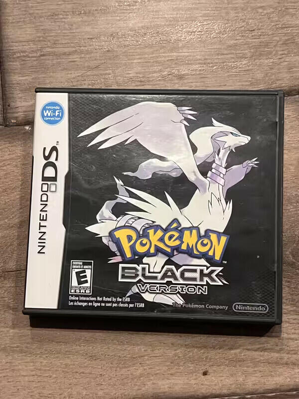 Pokemon Black (Nintendo DS, 2011) CIB WITH INSERTS