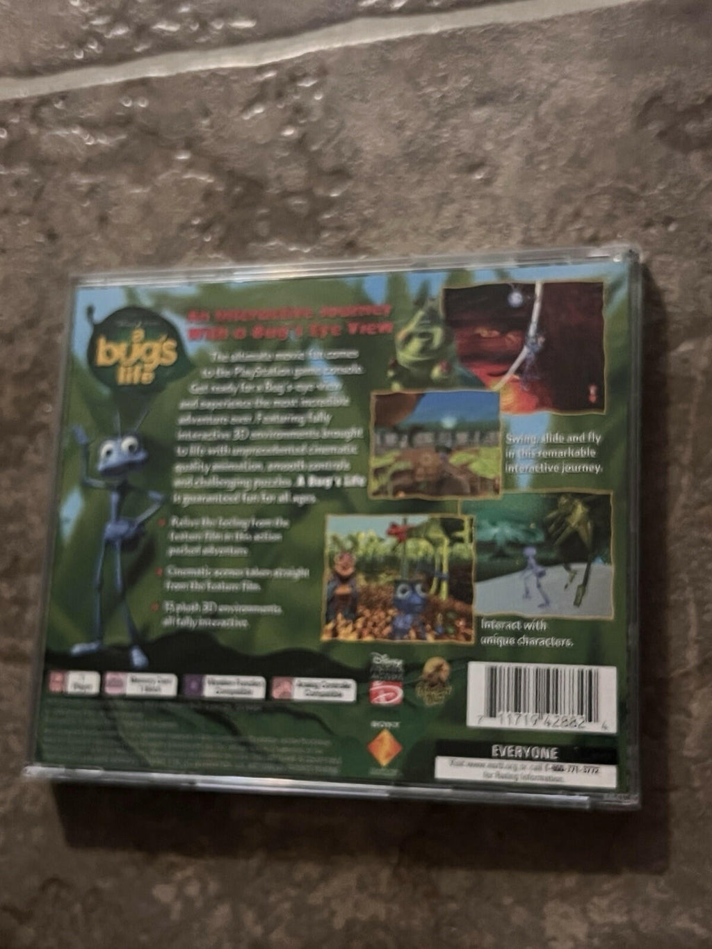 A Bug's Life: Greatest Hits (Sony Playstation 1, 1998) CIB