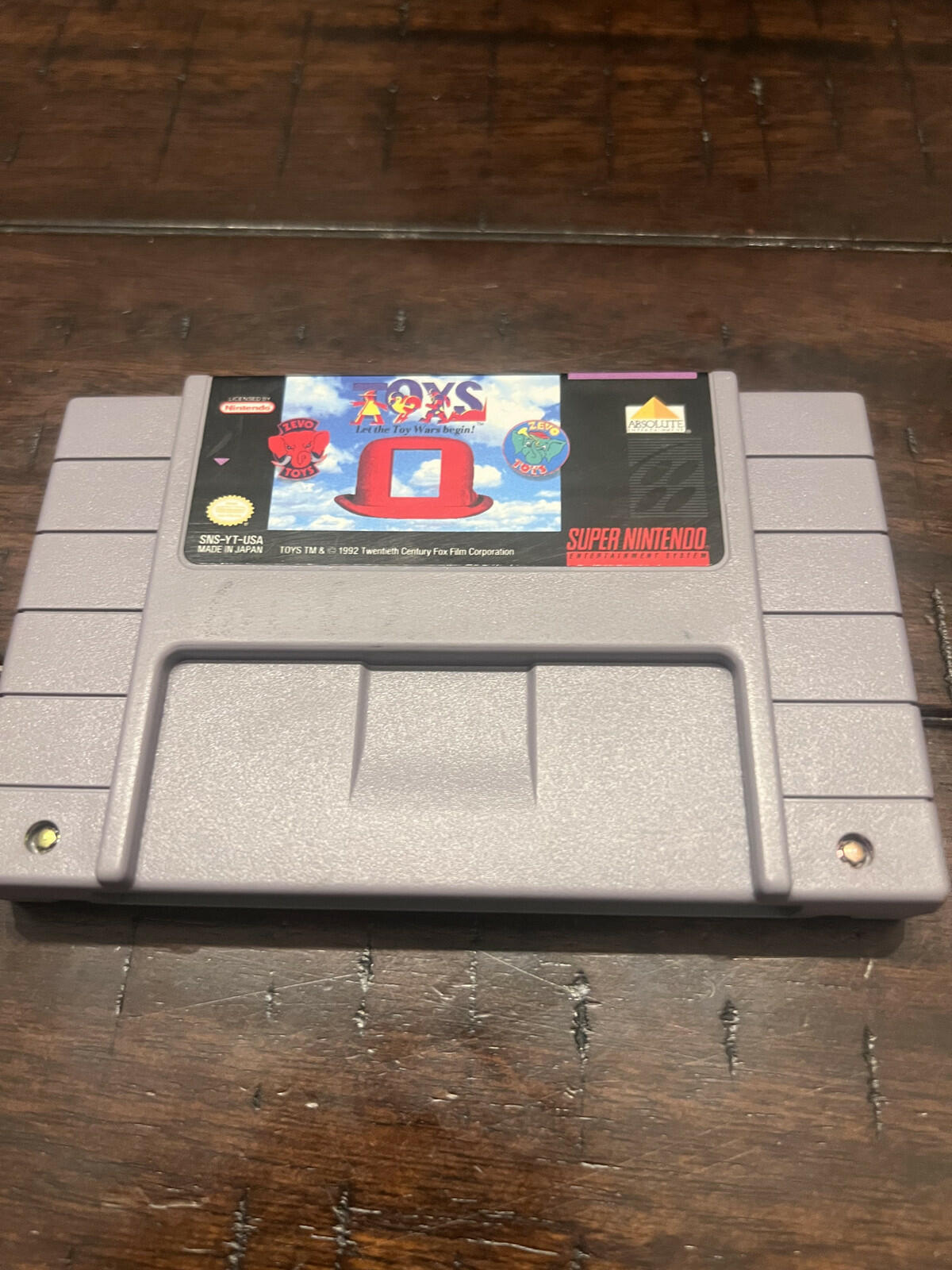 Toys (Super Nintendo, 1993) CART ONLY