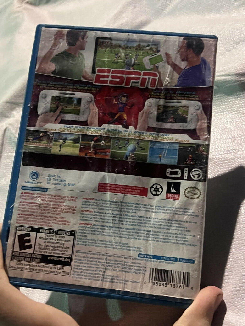 ESPN Sports Connection (Nintendo Wii U, 2012) CIB COMPLETE