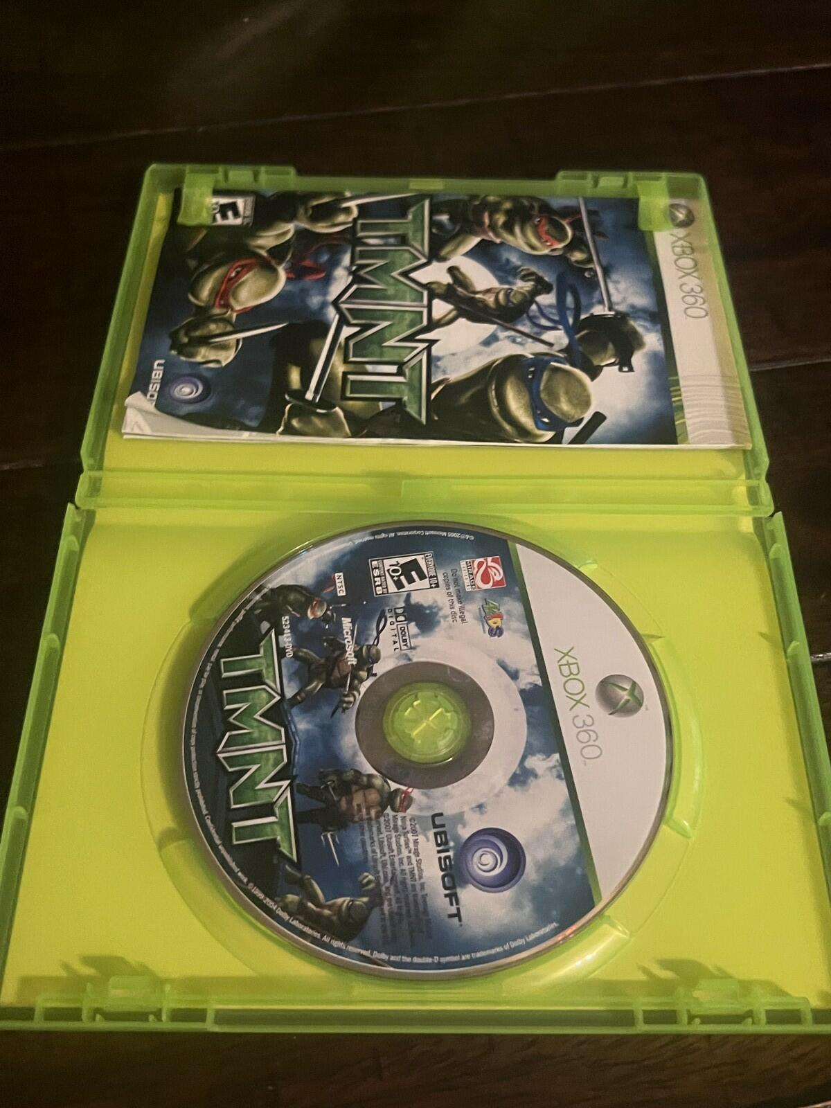 TMNT (Microsoft Xbox 360, 2007) CIB COMPLETE