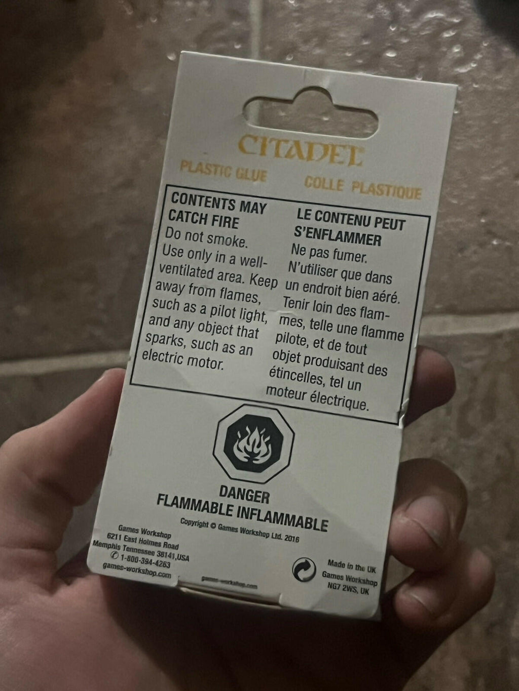 Citadel Plastic Glue BRAND NEW