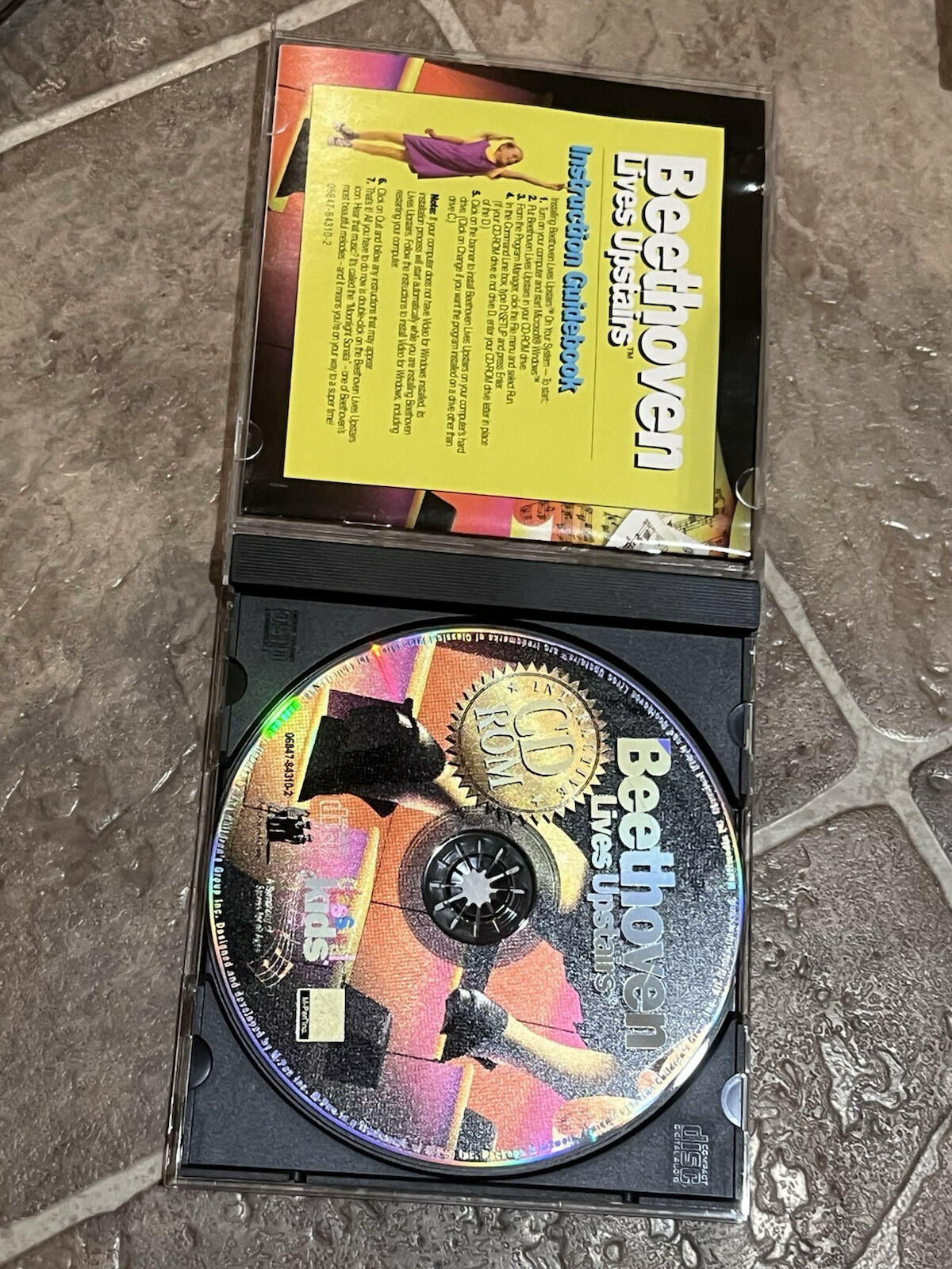 Beethoven Lives Upstairs Classical Kids Interactive CD (PC CD-ROM) CIB