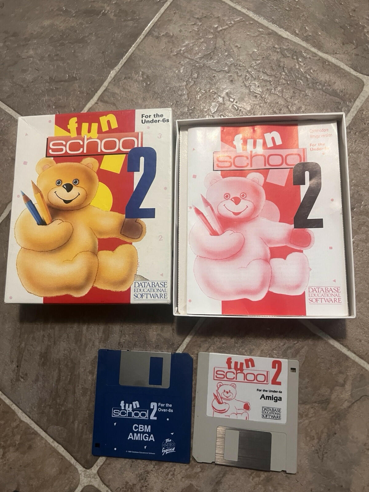 Fun School 2 For The Under-6’s Commodore Amiga + Bonus Game