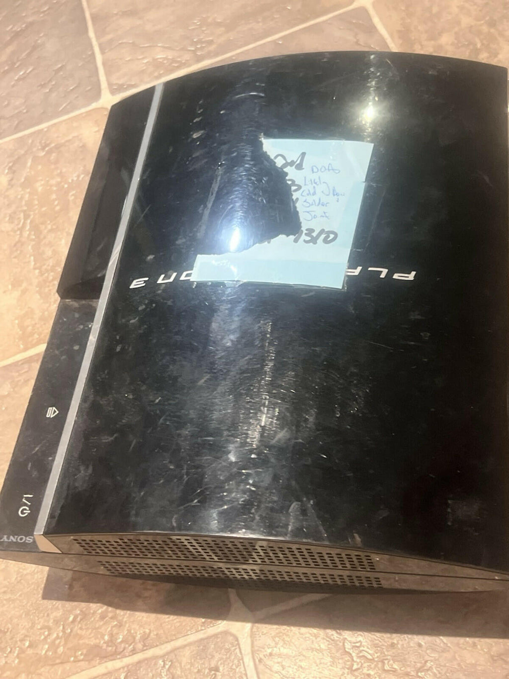 Sony PlayStation 3 PS3 FAT  CECHK01 FOR PARTS NOT WORKING UNKNOWN ISSUE