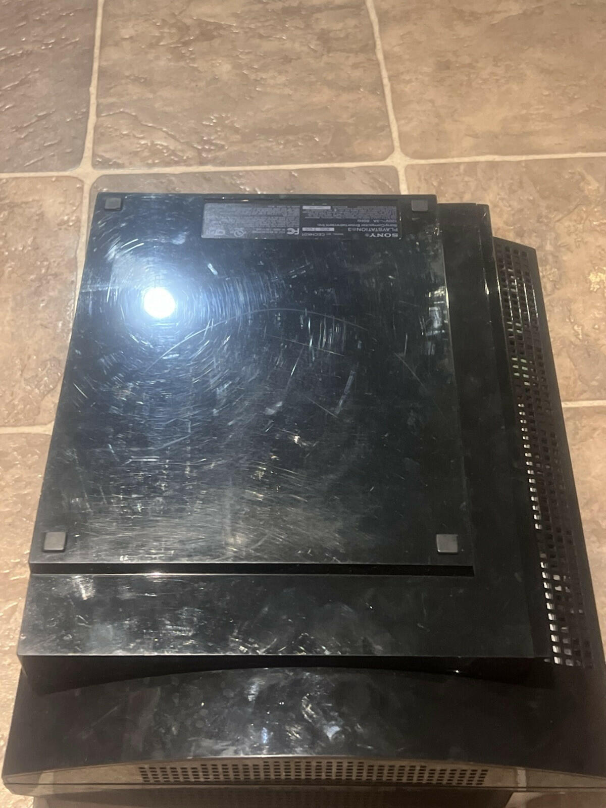 Sony PlayStation 3 PS3 FAT  CECHK01 FOR PARTS NOT WORKING UNKNOWN ISSUE