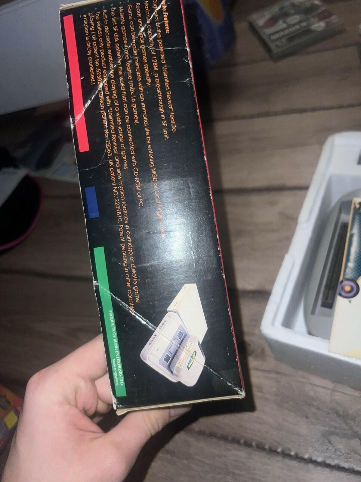 Professor SF DSF6 Super Nintendo SNES Floppy Disk Backup by Bung Enterprises CIB