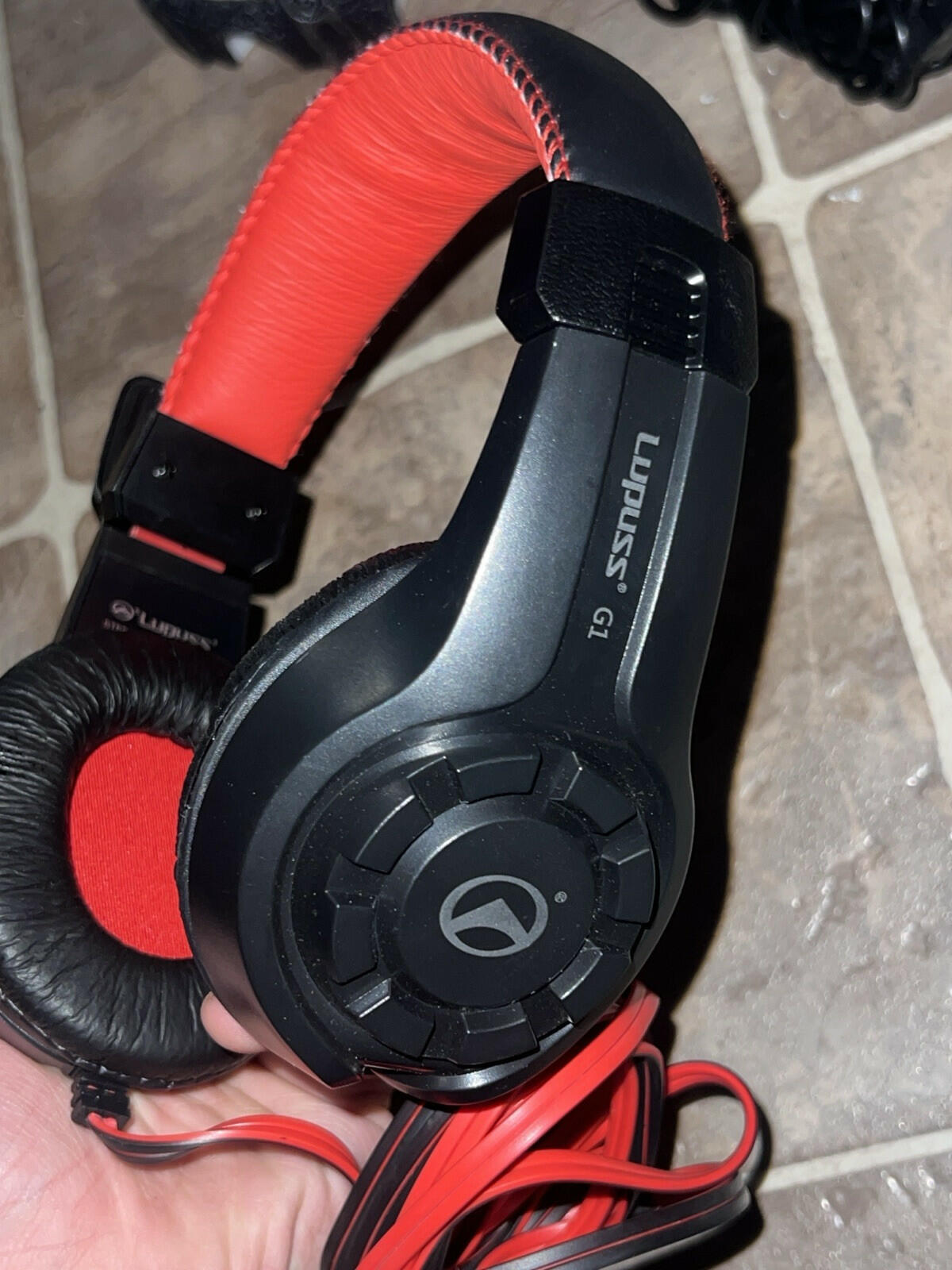 Lupuss G1 3.5mm Surround Stereo Gaming Headset Headband Headphone with Mic