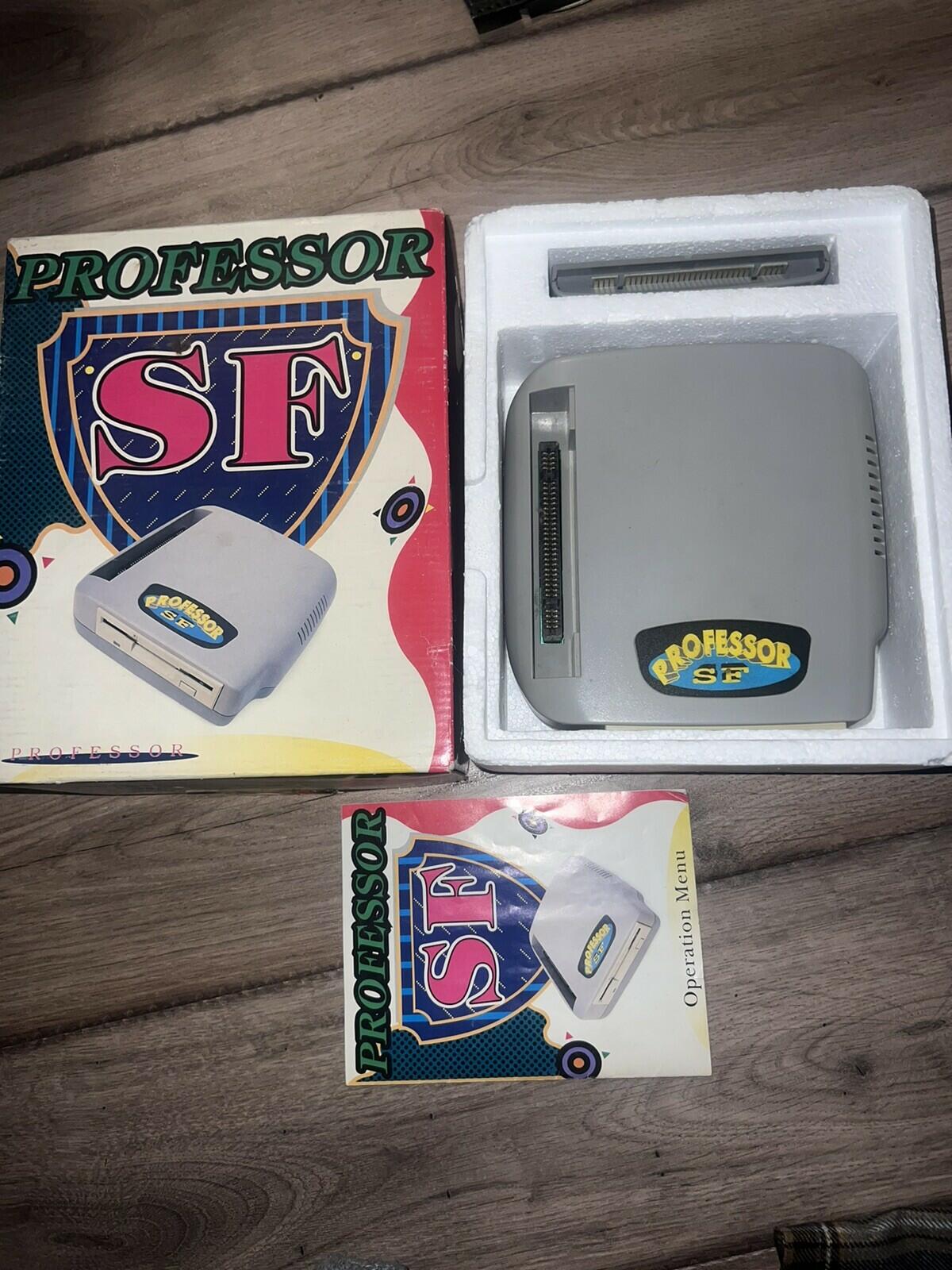 Professor SF DSF6 Super Nintendo SNES Floppy Disk Backup by Bung Enterprises CIB