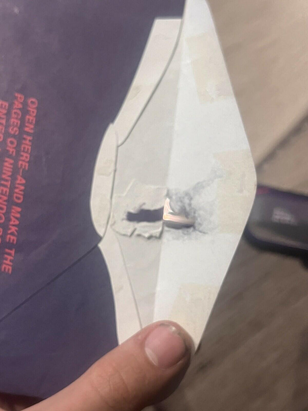 Nintendo Virtual Boy 3D Glasses with Envelope Promo Used