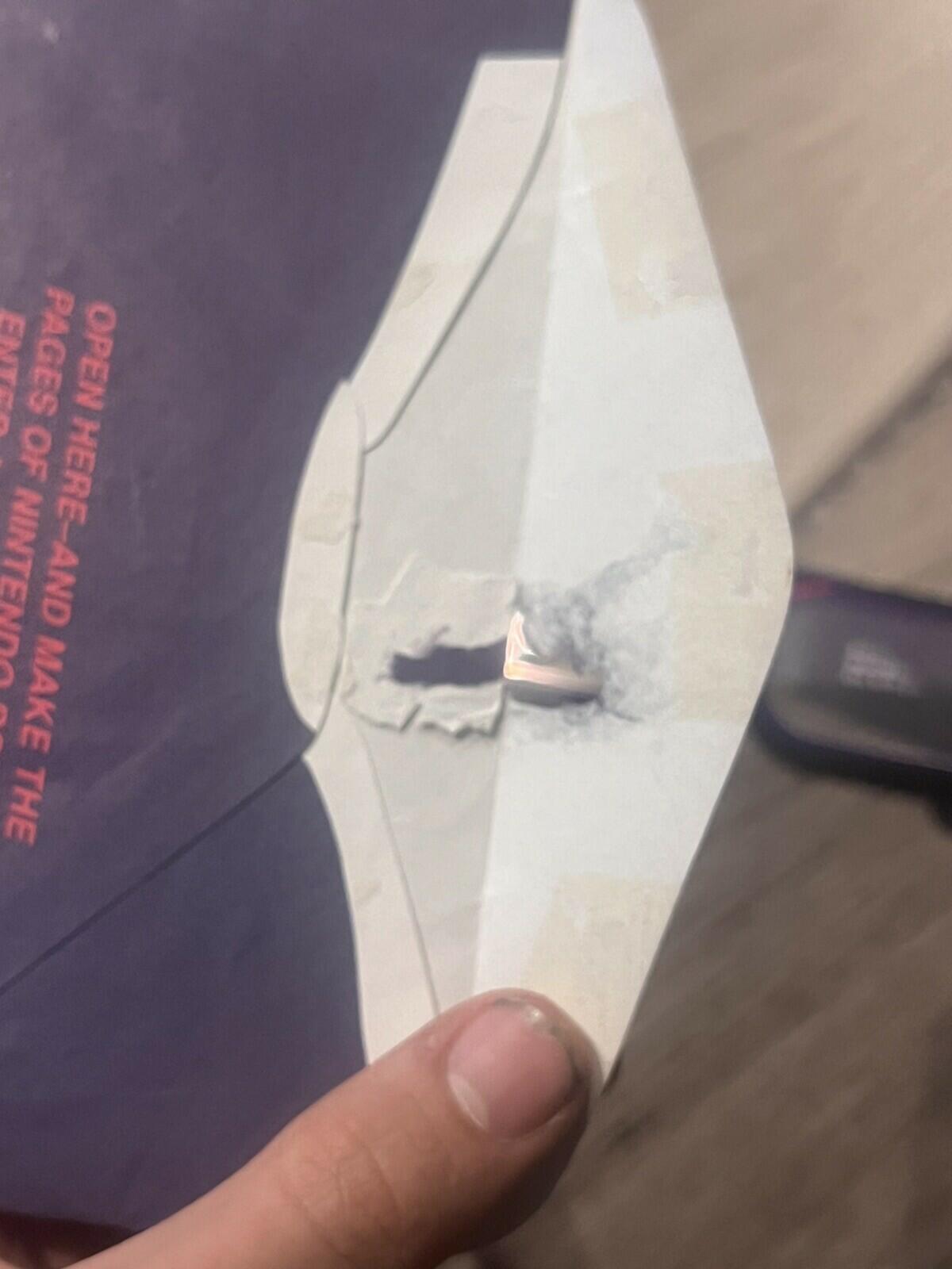 Nintendo Virtual Boy 3D Glasses with Envelope Promo Used