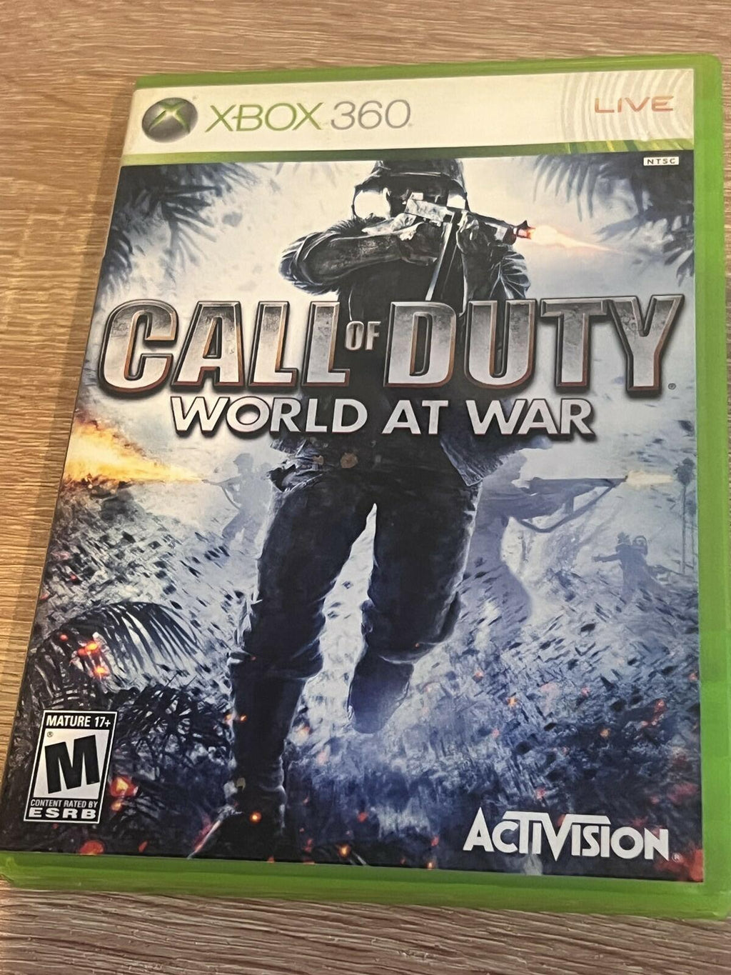 Call of Duty World at War (Microsoft Xbox 360, 2008) CIB COMPLETE