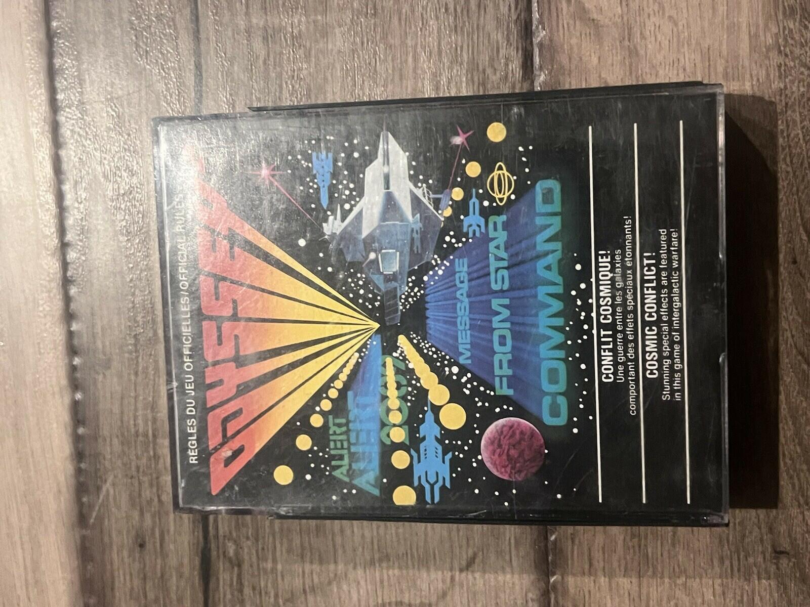 Cosmic Conflict! (Magnavox Odyssey 2, 1978) CIB COMPLETE IN BOX
