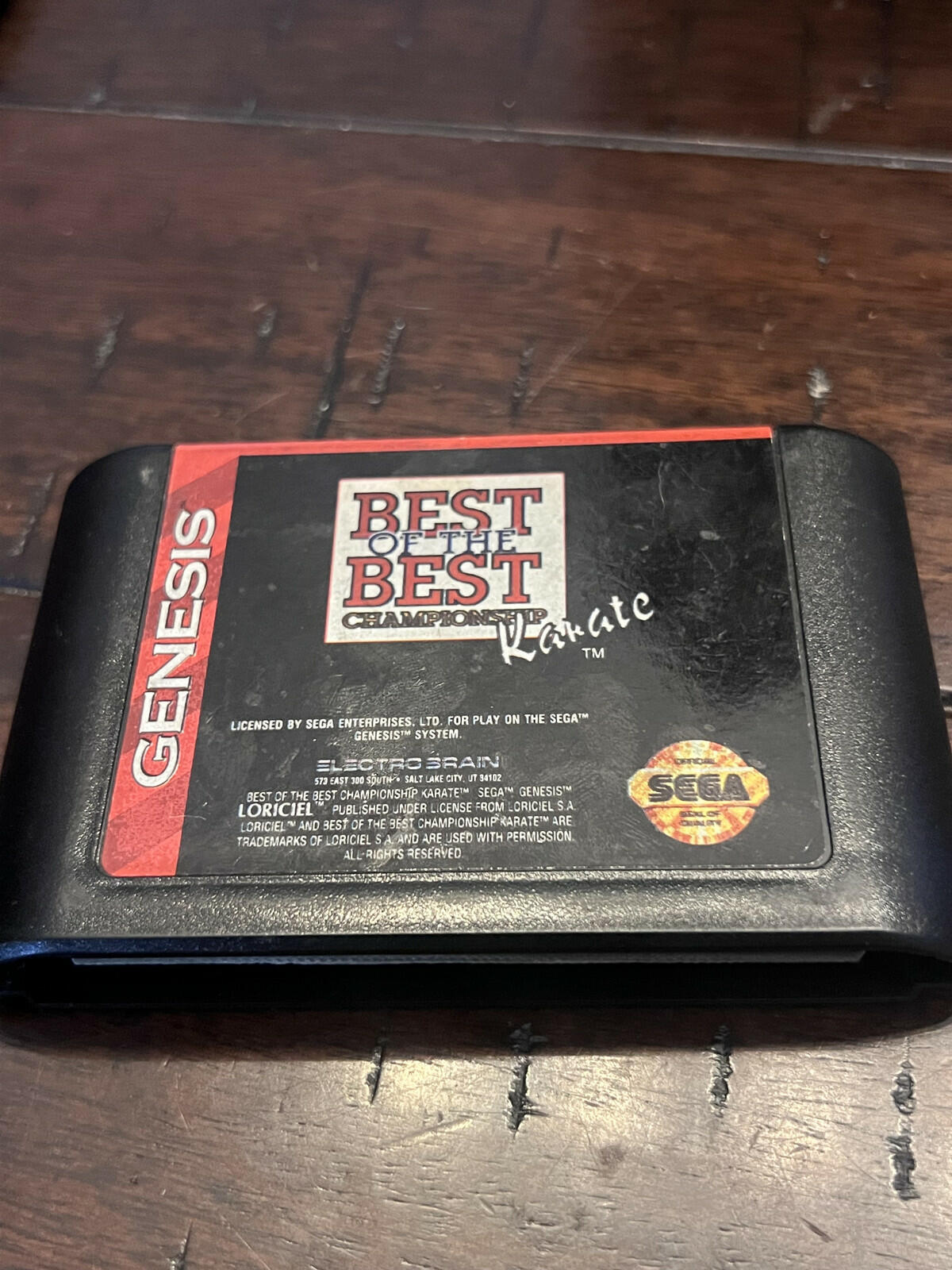 Best of the Best Championship Karate (Sega Genesis, 1993) CART ONLY