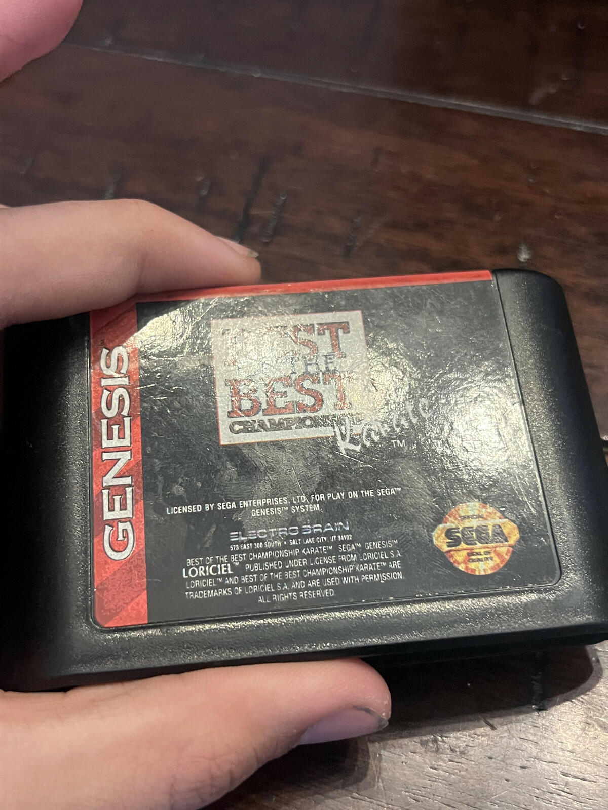 Best of the Best Championship Karate (Sega Genesis, 1993) CART ONLY