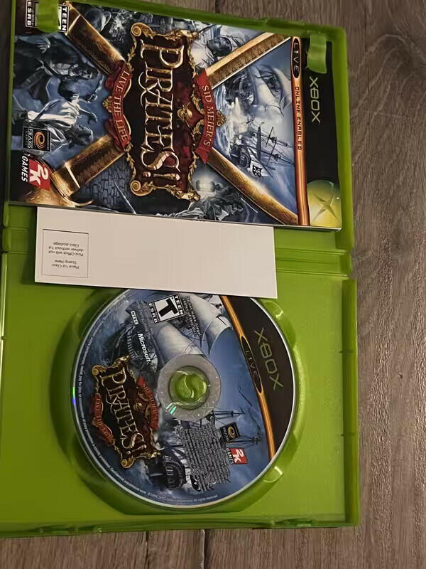 Sid Meiers Pirates Live the Life (Microsoft Xbox, 2005) CIB
