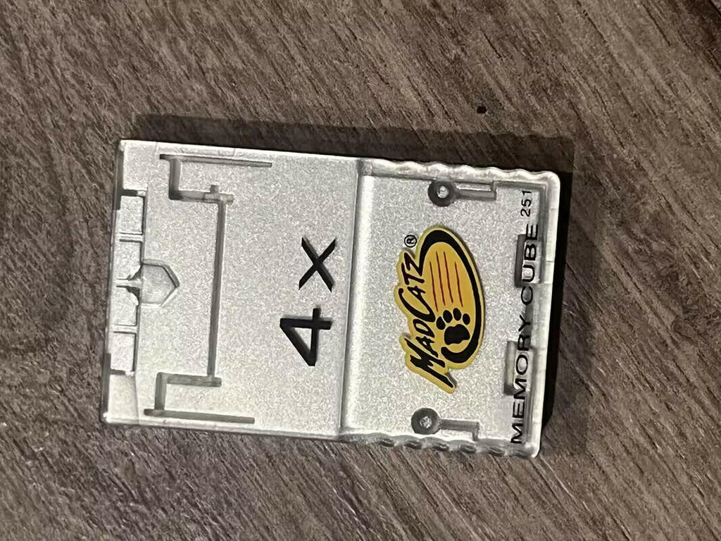Nintendo Gamecube Mad Catz Memory Card 4x 251 Blocks Tested