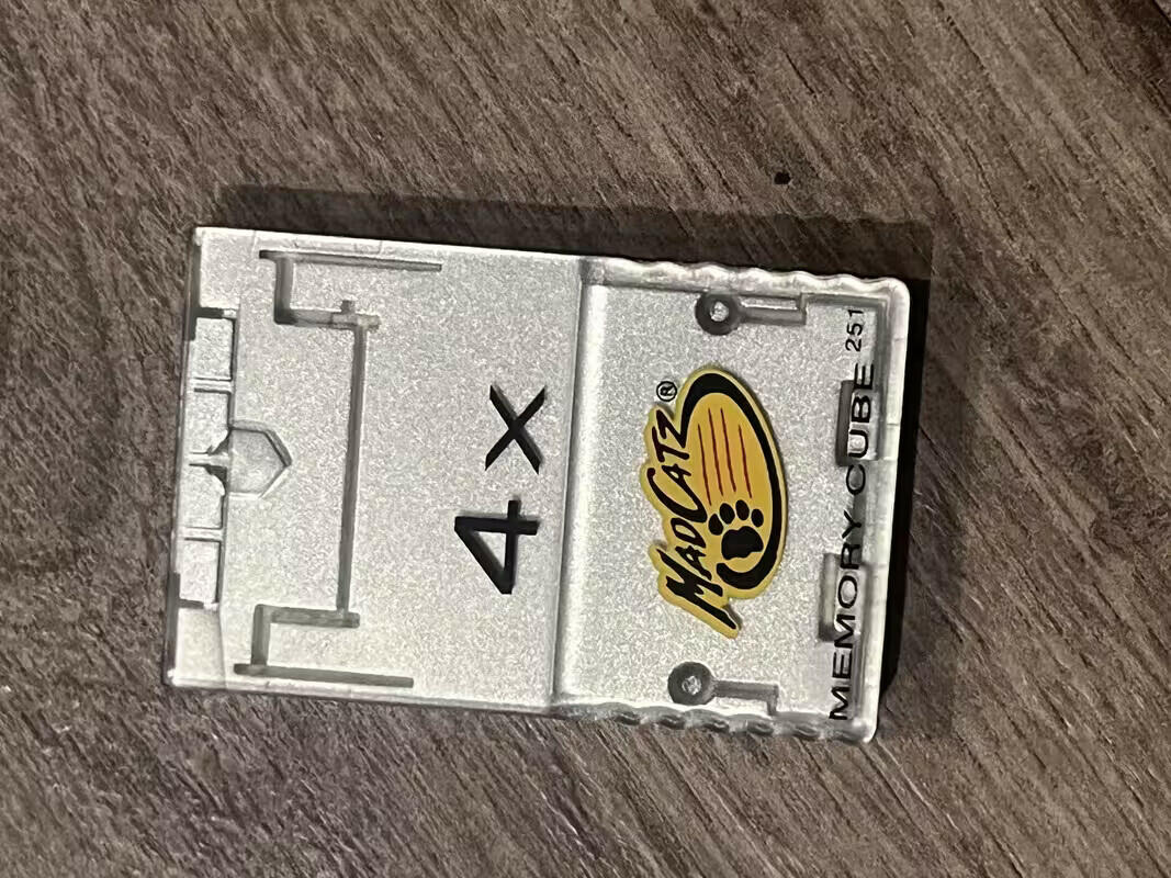 Nintendo Gamecube Mad Catz Memory Card 4x 251 Blocks Tested