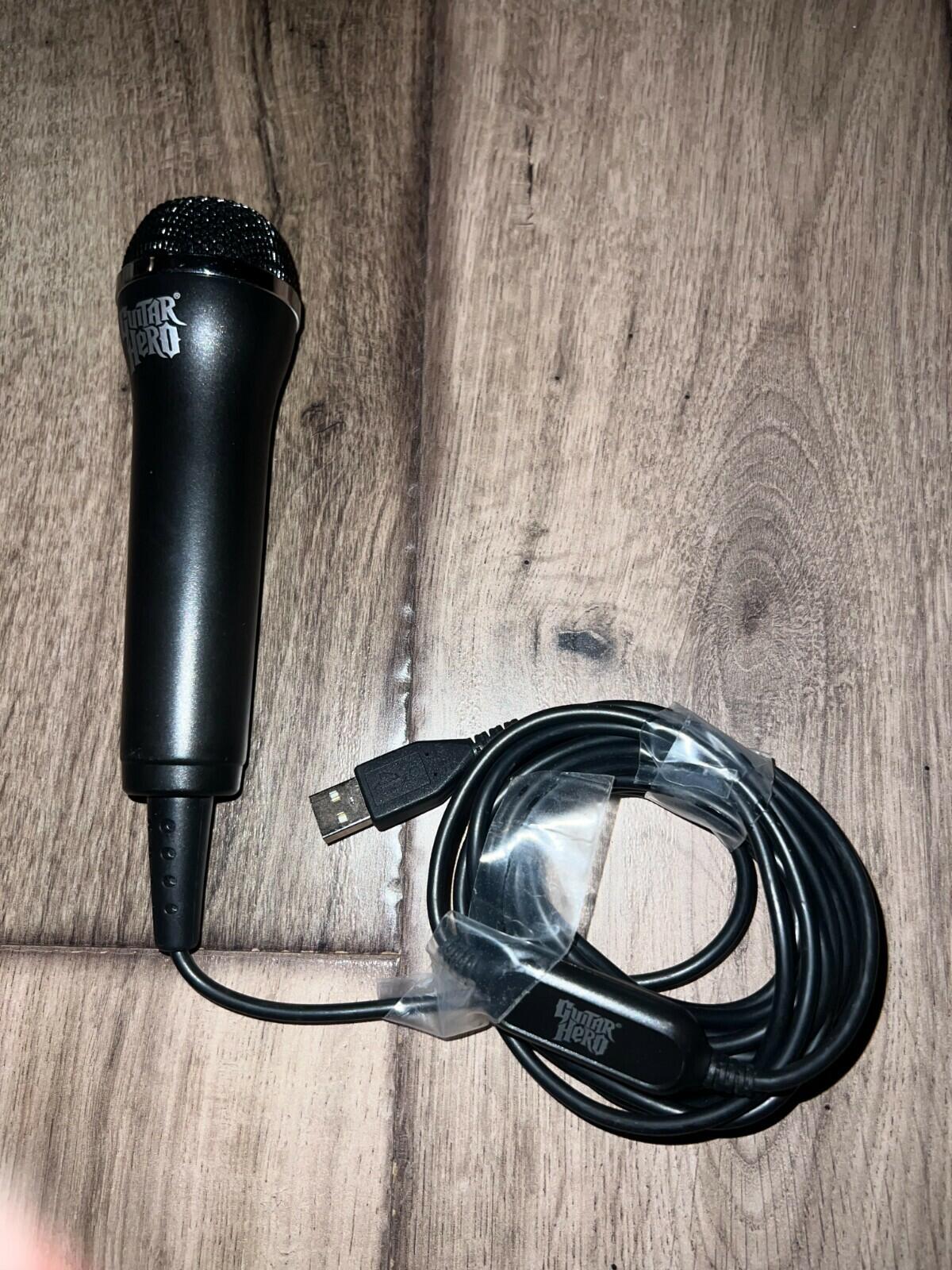 Official Guitar Hero USB Microphone for Xbox 360,PS3,Wii