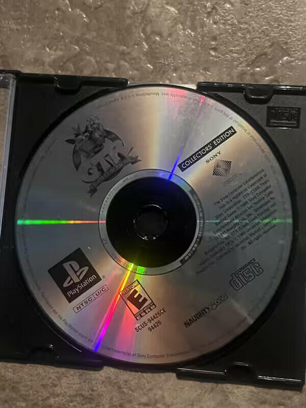 CTR: Crash Team Racing - Collectors Edition (Sony PlayStation 1, 1999) DISC ONLY