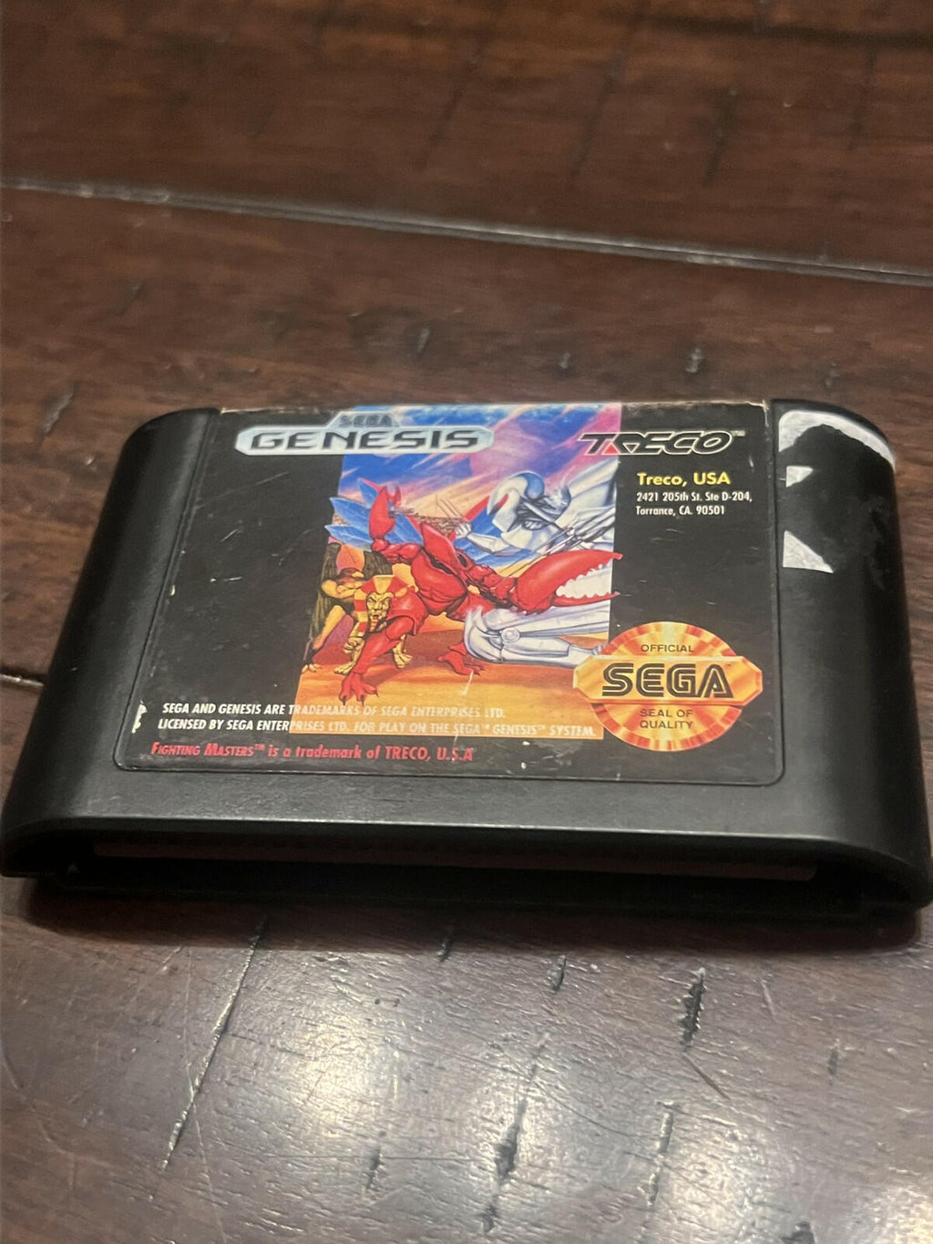 Fighting Masters (Sega Genesis, 1992) CART ONLY