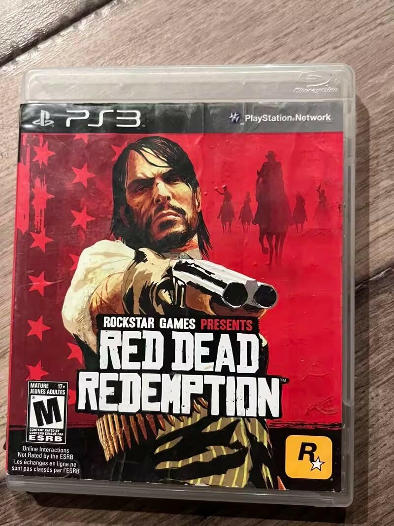 Red Dead Redemption (Sony Playstation 3, 2010) CIB