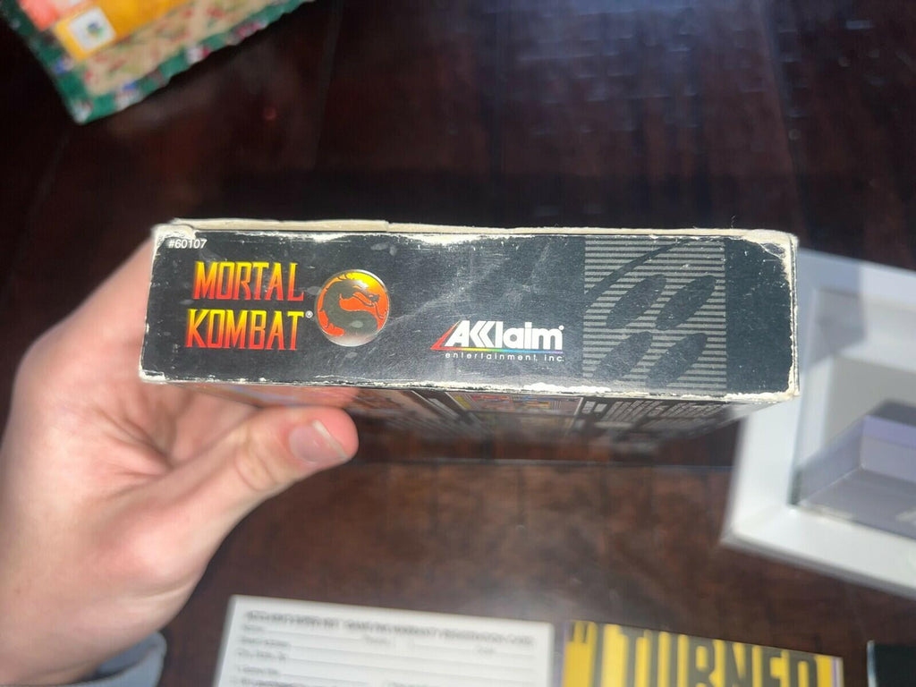 Mortal Kombat 1 (Super Nintendo Entertainment System, 1993) CIB NO MANUAL