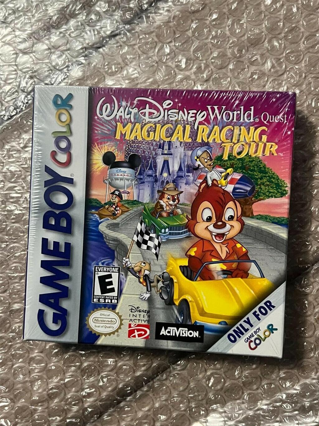 Walt Disney World Quest: Magical Racing Tour (Game Boy Color, 2000) NEW SEALED