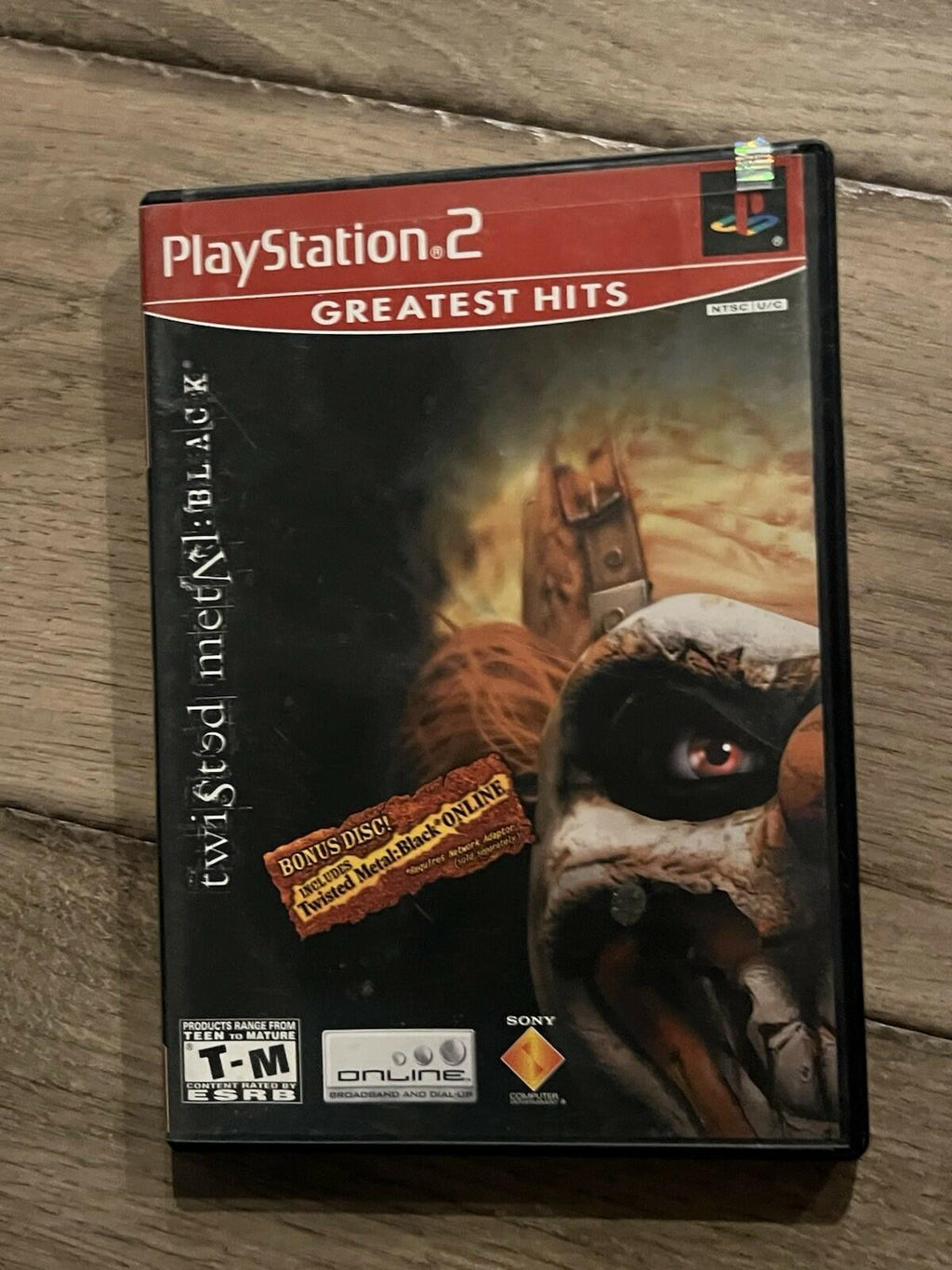 Twisted Metal Black+Online: Greatest Hits (Sony Playstation 2, 2002) CIB