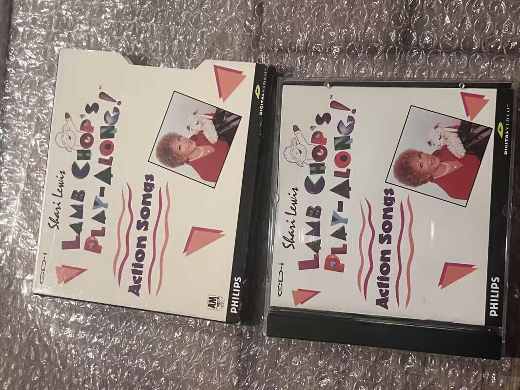 Shari Lewis Lamb Chop’s Play-Along Action Songs (Philips CD-i CDI, 1995) CIB