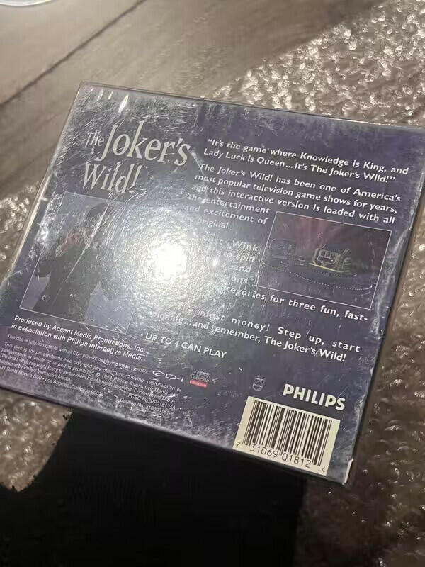 The Joker's Wild! (Philps CD-i CDI, 1994) BRAND NEW SEALED