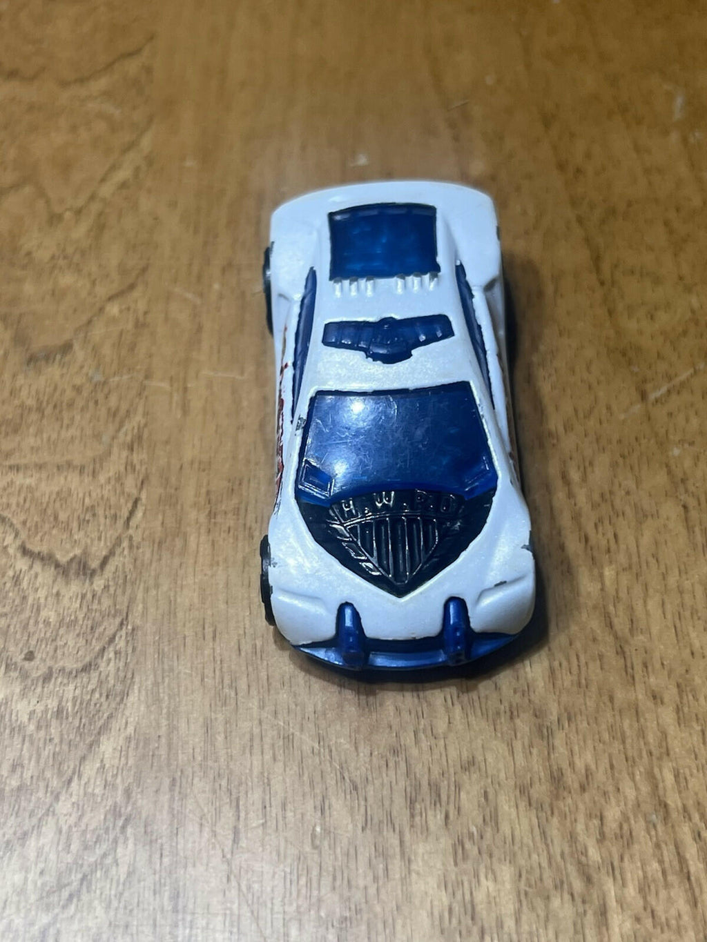 2010 Hot Wheels Speed Trap HWPD Police White Diecast Car