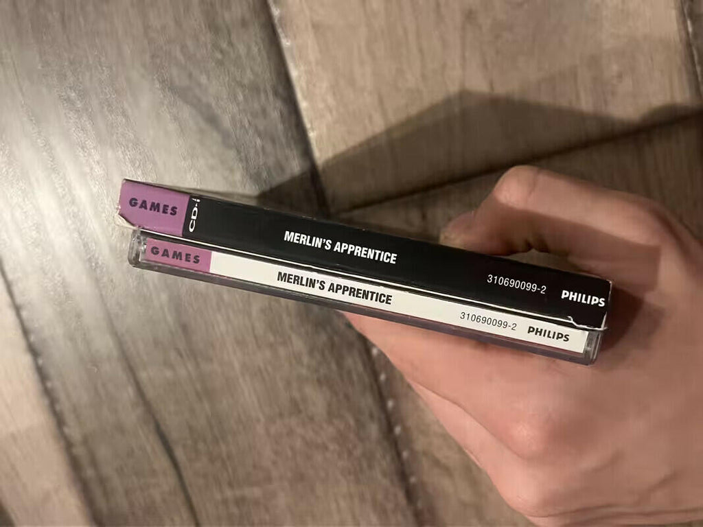 Merlin's Apprentice (Philps CD-i CDI, 1995) CIB COMPLETE WITH SLIP COVER