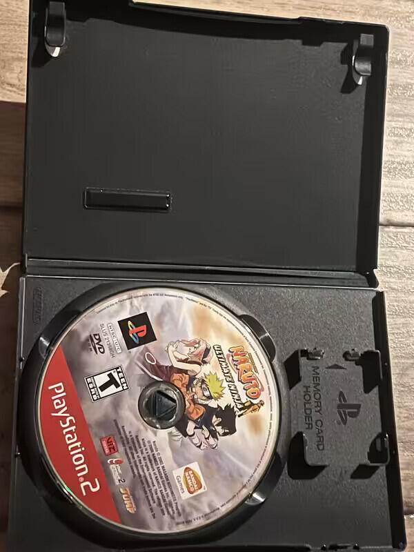 Naruto Ultimate Ninja: Greatest Hits (Sony Playstation 2, 2006) NO MANUAL