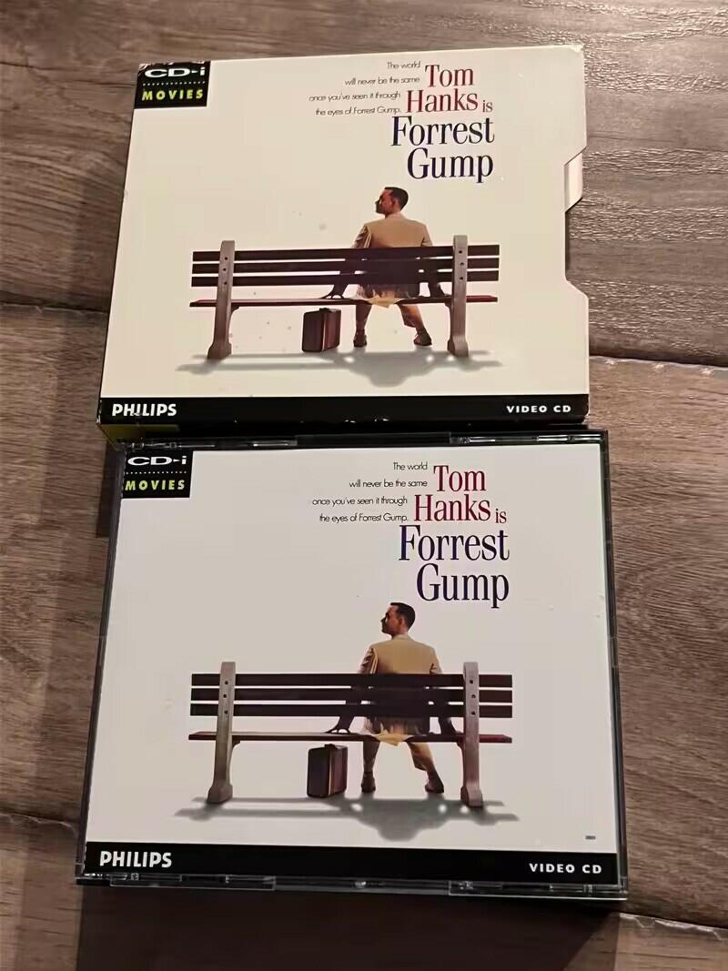 Tom Hanks Is Forest Gump (Phillips CD-i, 1994) CIB WITH SLIP COVER