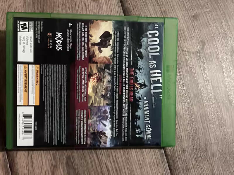 Extinction (Microsoft Xbox One, 2018) CIB