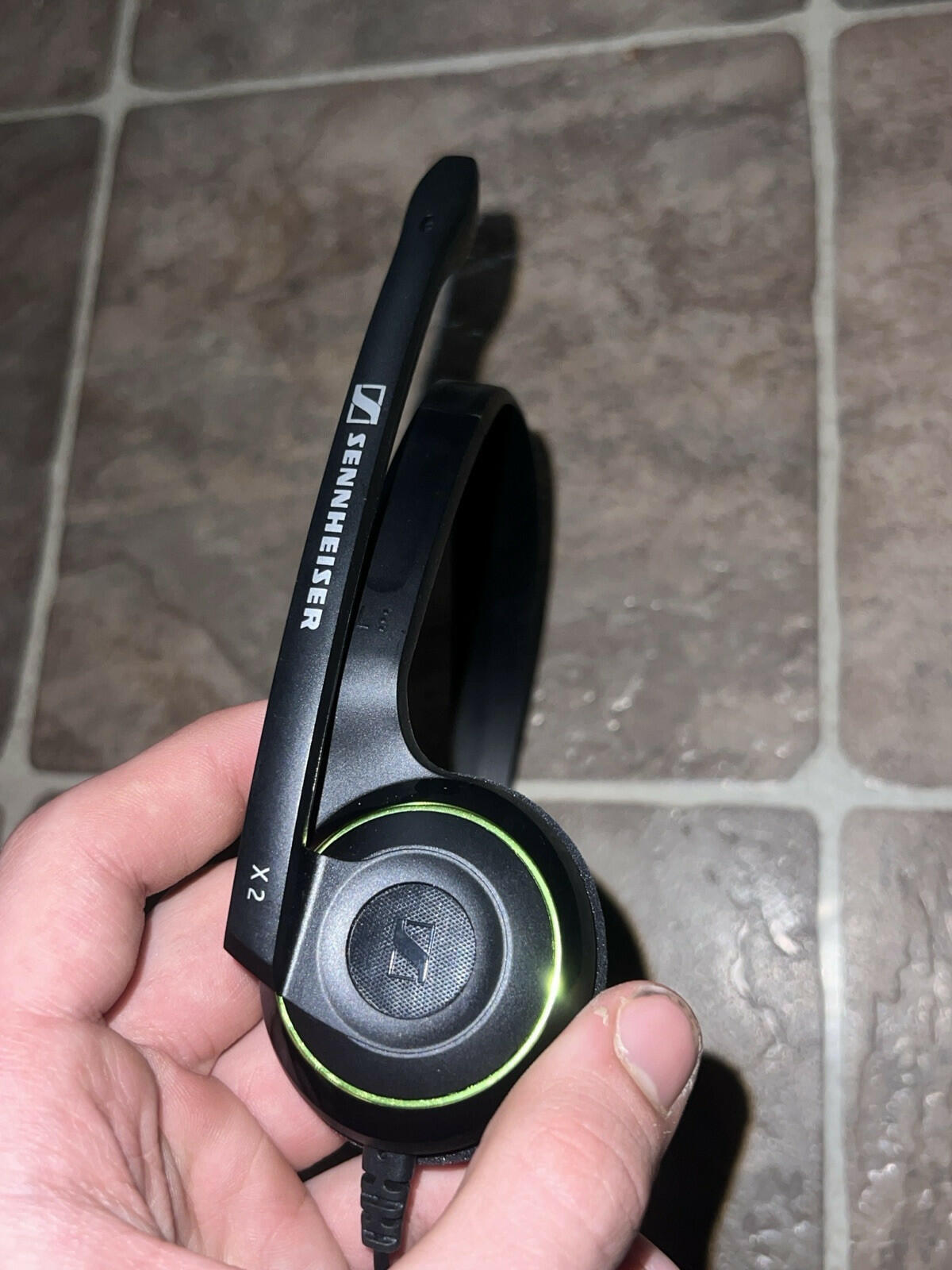 Sennheiser X2 Wired Xbox 360 Live Headset Noise-Cancelling Boom Microphone