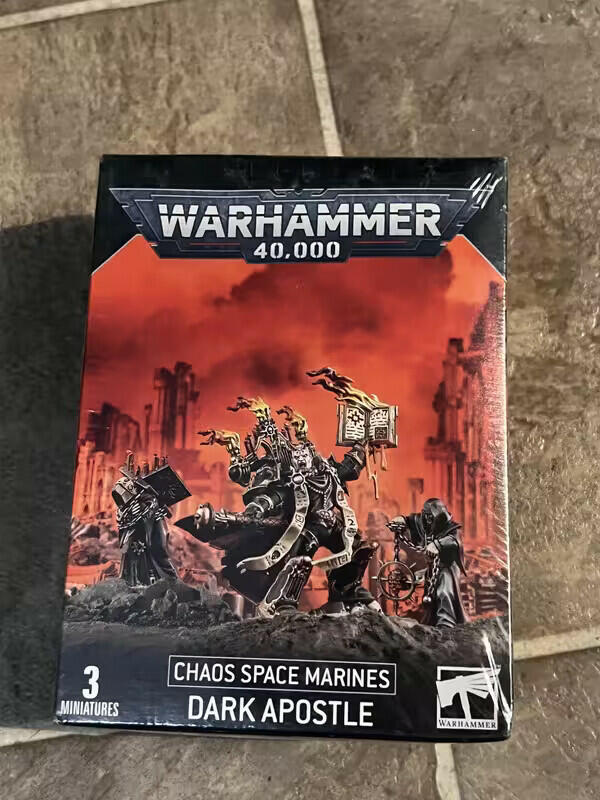 Chaos Space Marine Dark Apostle BRAND NEW SEALED