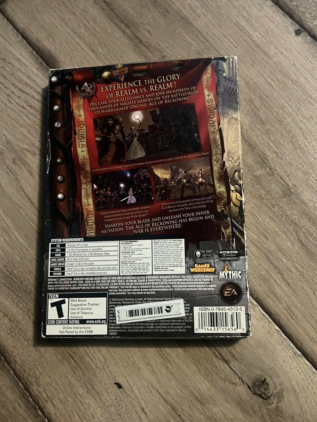 Warhammer Online: Age Of Reckoning (PC, 2008) NEW SEALED