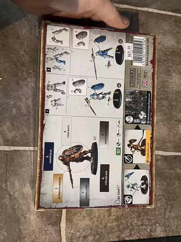 Warhammer Age Of Sigmar NEW Stormcast Eternals Paint Set 3 Citadel Miniatures