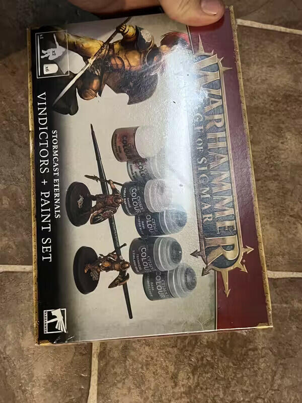 Warhammer Age Of Sigmar NEW Stormcast Eternals Paint Set 3 Citadel Miniatures